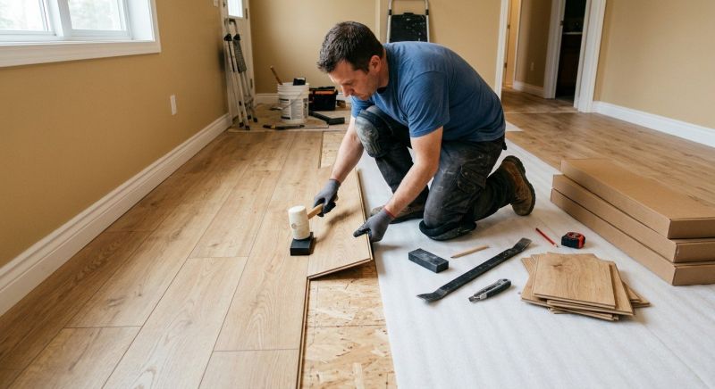 Laminate Floor Installation in Scottdale, PA