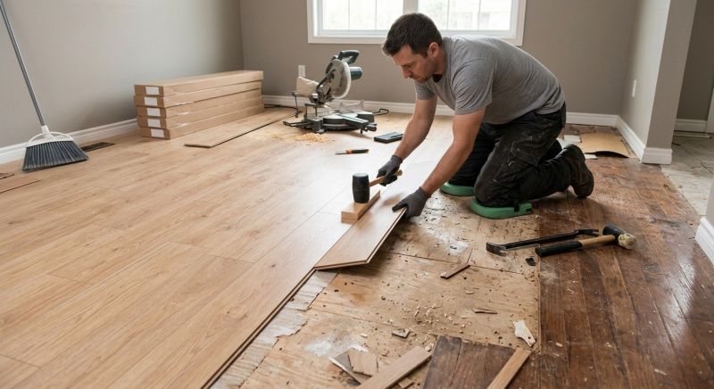 Laminate Floor Replacement in Perryopolis, PA
