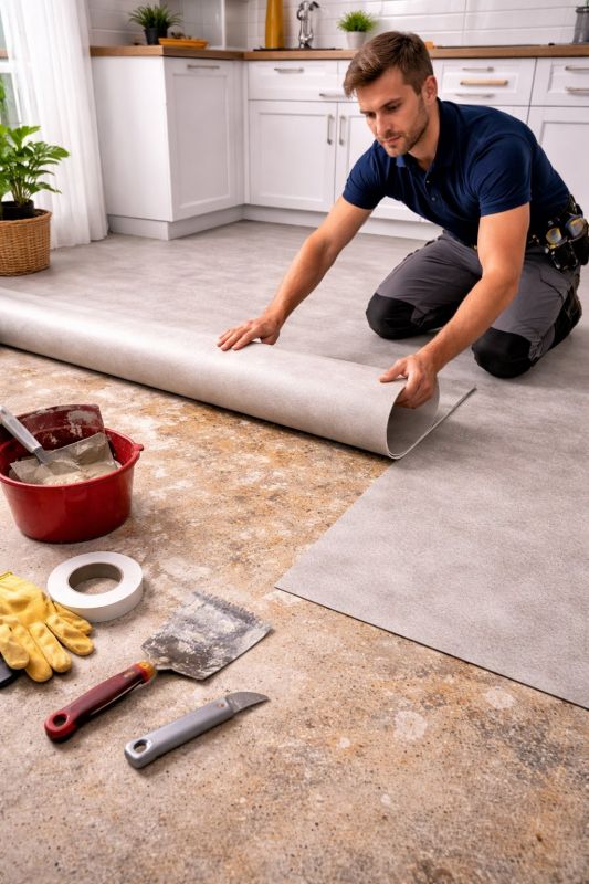 Linoleum Floor Installation in Donegal, PA