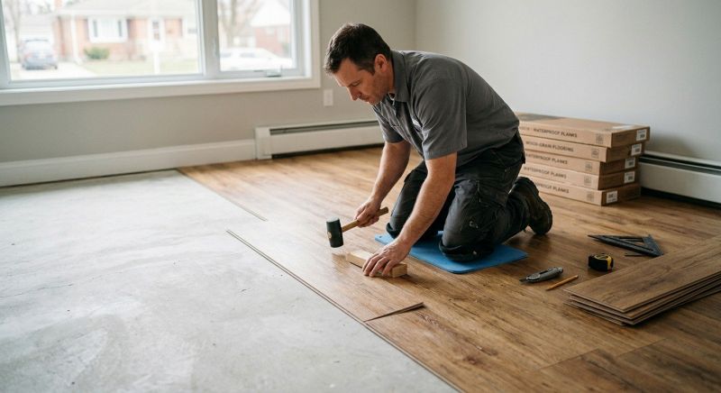 Linoleum Floor Installation in Elizabeth, PA
