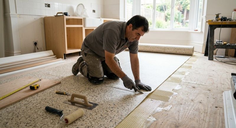 Linoleum Floor Installation in Turtle Creek, PA