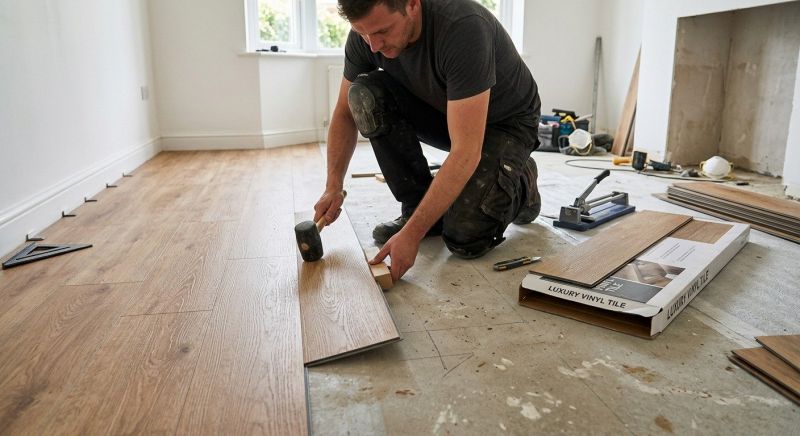 Luxury Vinyl Tile Installation in Perryopolis, PA