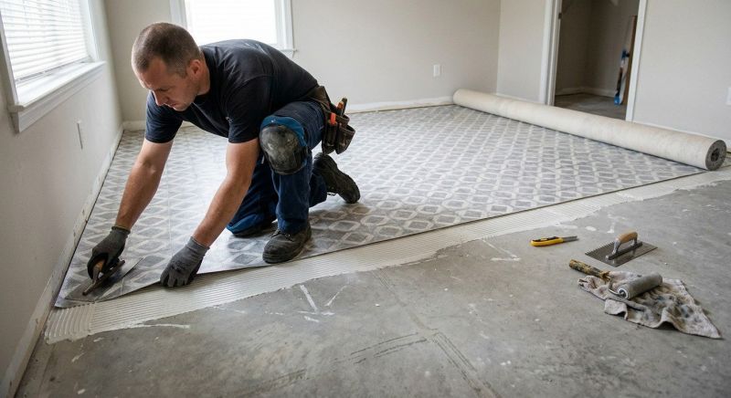 Sheet Vinyl Installation in Perryopolis, PA