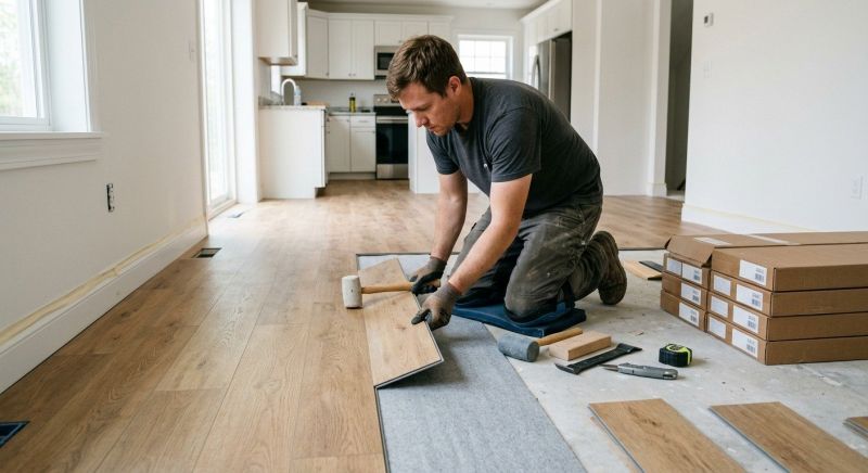 Vinyl Plank Floor Installation in Westmoreland County, PA
